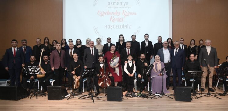 Osmaniye’de Öğretmenler Korosundan Konser