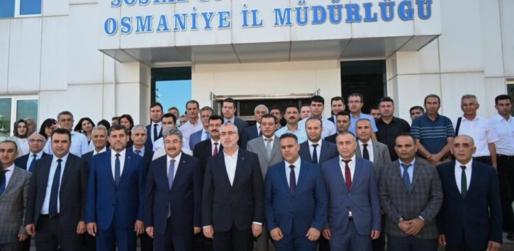 Çalışma ve Sosyal Güvenlik Bakanımız Işıkhan, Sosyal Güvenlik İl Müdürlüğünü Ziyaret Etti