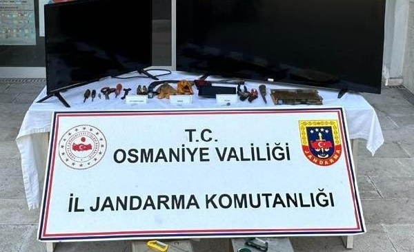 Osmaniye’de Meçhul Hırsızlık Olayları Aydınlatıldı