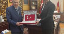 Rektörümüz Prof. Dr. Turgay Uzun, MHP Genel Başkanı Sayın Dr. Devlet Bahçeli’yi Ziyaret Etti