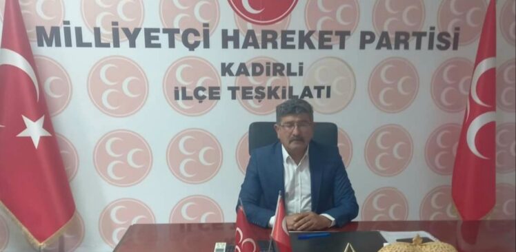 MHP İlçe Başkanı Demirci’den İl Kongresine davet