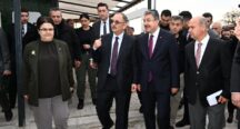 Çevre, Şehircilik ve İklim Değişikliği Bakanımız Sayın Mehmet Özhaseki Cebelibereket Konteyner Çarşı’yı Ziyaret Etti