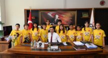Osmaniye Samet Aybaba Spor Lisesi Müdür ve Öğrencilerinden Okü Rektörü Uzun’a Ziyaret