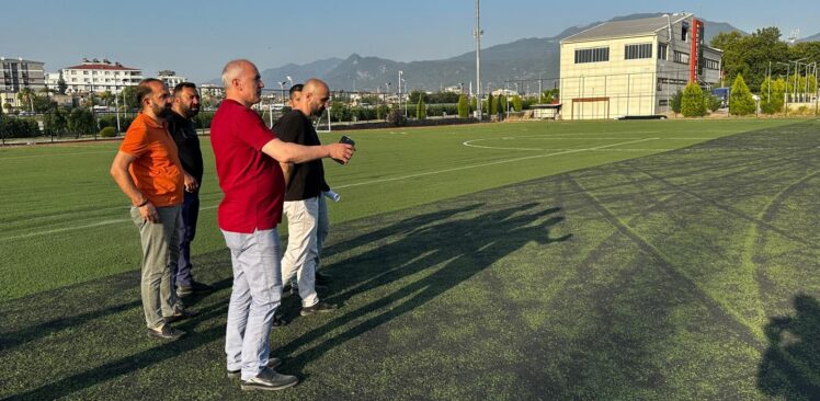 Osmaniye’de Amatör Spor Tesislerinde Bakım Onarım Çalışması Başladı