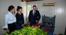 Bahçe Kadın Kooperatifi “Çiftçiden Tüketiciye Doğrudan Satış Noktası”nın Açılışını Vali Dr. Erdinç Yılmaz Yaptı