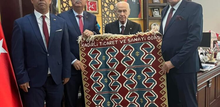 Osmaniye Kadirli’li İşadamlarından  “DEVLET BAHÇELİ’yi Ziyaret…