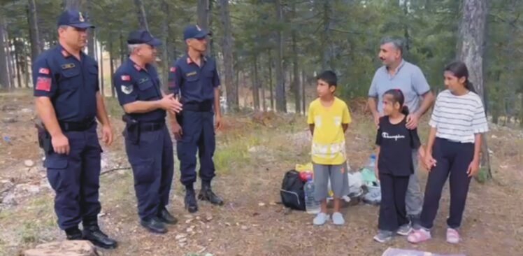 Jandarma Osmaniye’de, Orman Yangınlarına Karşı Görev Başında