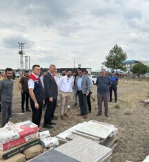 Düziçi İlçemizde Sebze-Meyve Toptancı Hali’nin Yapım İşlerine Başlandı