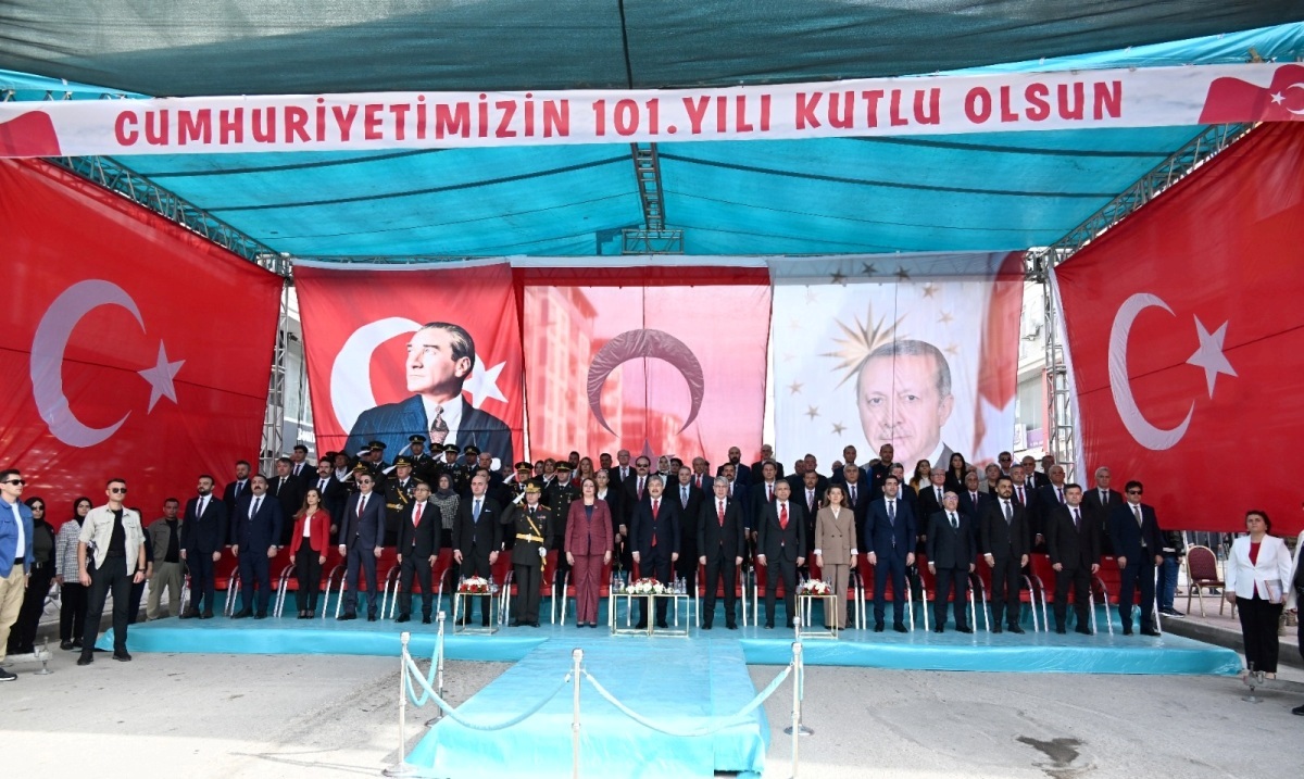 Cumhuriyetimizin Kuruluşunun 101. Yıl Dönümü Osmaniye’mizde Coşkuyla Kutlandı