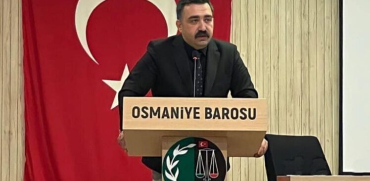 Osmaniye Barosuna Yeni Başkan