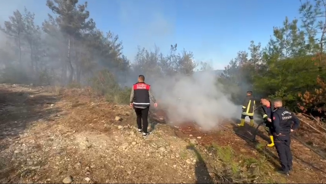 Osmaniye’de Çıkan Orman Yangını Söndürüldü