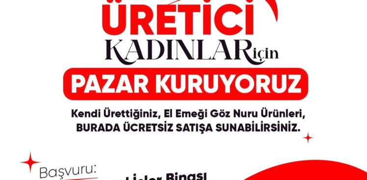 Başkan Olcar; Kadınlar  İçin Üretici Pazarı  Kuruyor