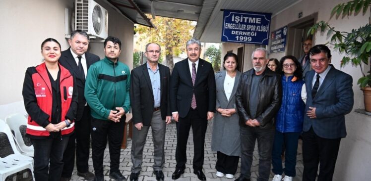 Vali Yılmaz, 3 Aralık Dünya Engelliler Günü Dolayısıyla Dernekleri Ziyaret Etti